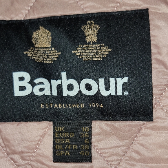 Barbour Women's Quilted Vest - Soft Pink - Picture 14 of 15
